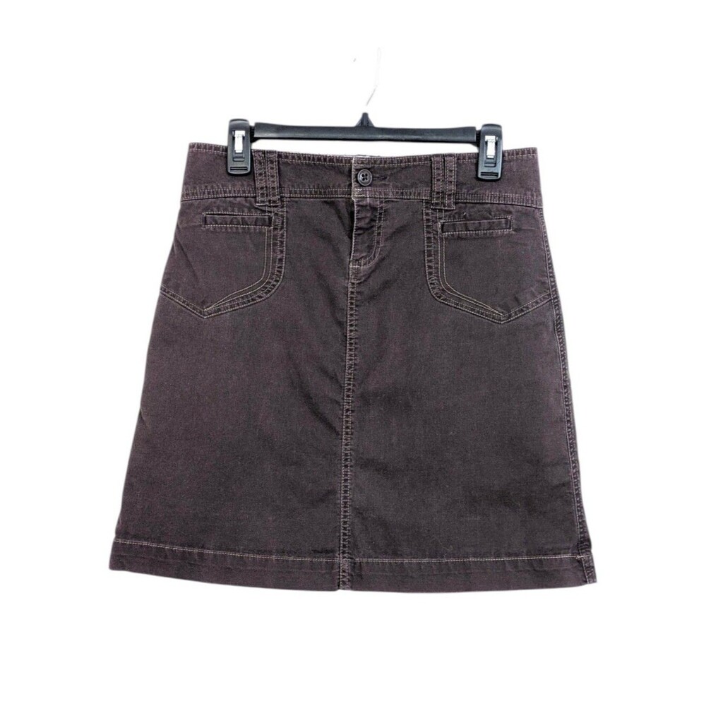 Old Navy Y2K Brown A-Line Skirt - Size 4 Womens